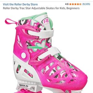 Roller Derby Trac Star Adjustable Skates for Kids